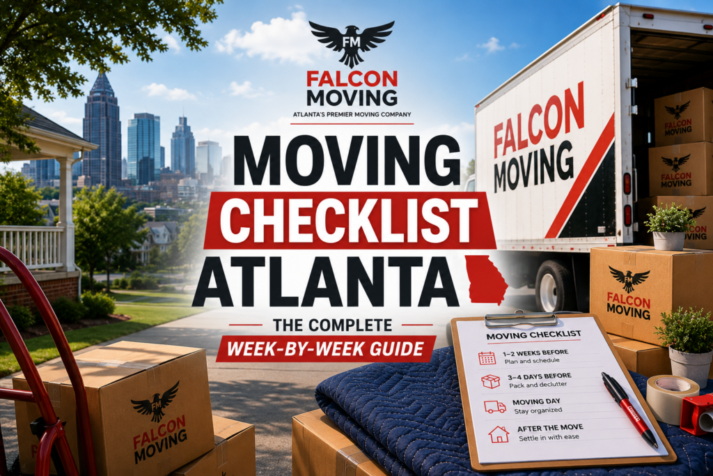 Moving Checklist Atlanta: The Complete Week-by-Week Guide